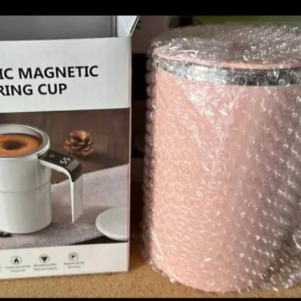 Automatic Magnetic Stirring Cup  12oz- Pink or white - Picture 4 of 4